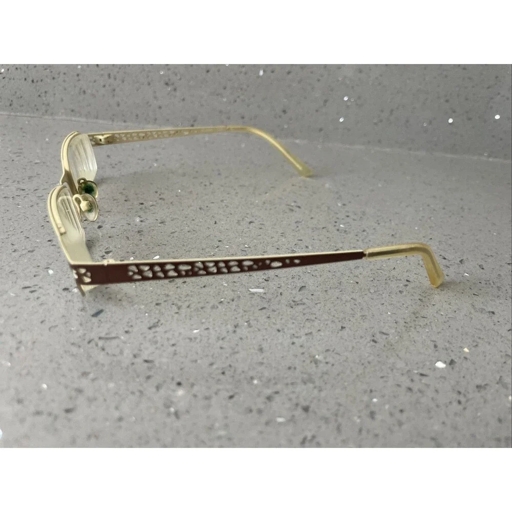 Bellagio B424 C-02 48-18-135 Metal Bronze Brown Full Rim Eyeglasses Frames ONLY